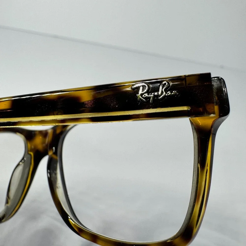 Ray-Ban RB1536 3602 Dark Havana Tortoise Shell Rectangular Eyeglasses 48-16-130